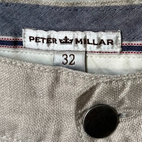 Peter Millar Linen Pants Men's 32 - Picture 3 of 6